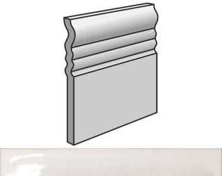 Equipe Splendours Skirting White 15X15