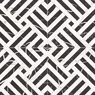 Etile Apollon Charcoal Black Pre-cut 45x45