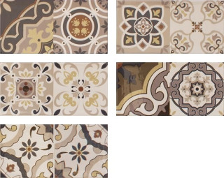 Fabresa Artisan Olite Hueso Decor Mix 10x20
