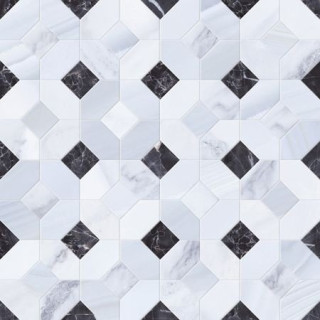 Gayafores Opal Mosaico Abadia Perla 45x45