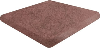 Gres De Aragon Capri Esquina Redonda Capri Rojo 33×33