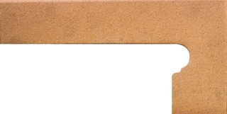 Gres de Aragon Natural Zanquin dcho 24 39х20