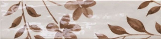 Harmony Aqua Brown Decor 6x24,6