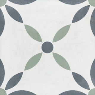 Harmony Havana White Flower 9mm 22.3x22.3