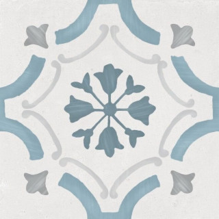 Harmony Sirocco Blue Ornate 10mm 22.3×22.3