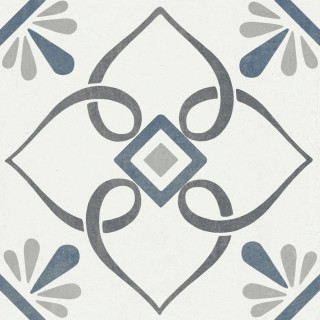 Harmony Provenza Blue Petals 22.3x22.3