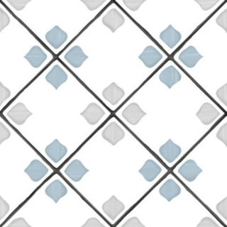 Harmony Tanger Silver Rhomb 12,3X12,3