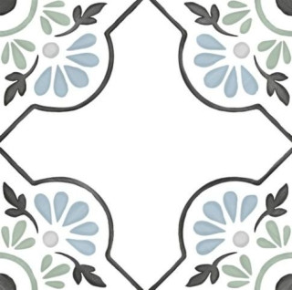 Harmony Tanger Blue Petals 12,3X12,3