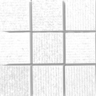 Ibero Elevation White Mosaic 30x30