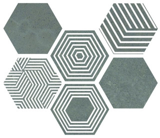 ITT Pier17 Hexa Turquoise 23,2x26,7