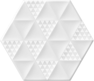 ITT Malmo Hexa White 23,2x26,7