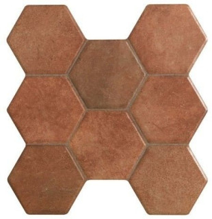 Kerlife Hexagonal Castilla Marron Pav 37,2х38,8