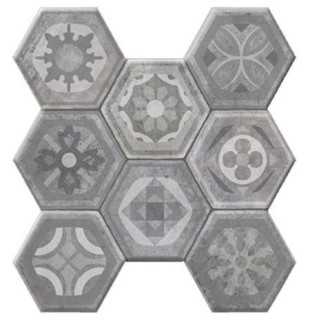 Kerlife Hexagonal Asland Gris Pav 37,2х38,8