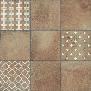 La Platera Kube Quinta Cotto-Carrara 45x45