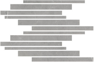 Living Ceramics Allure Mureto Mosaic Grey Soft 30x45