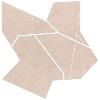 Living Ceramics Allure Deco Mosaic Sand Soft 60x60