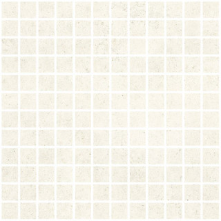 Living Ceramics Bera White Mosaic 25 Natural 30x30H0.9