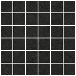 Living Ceramics Beren Black Mosaic 55 B.Hammed 30x30H0.9