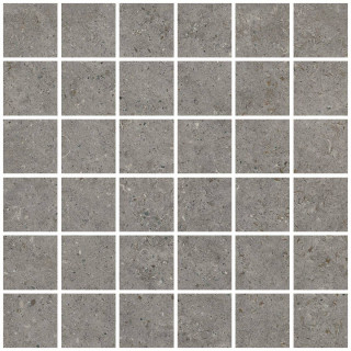 Living Ceramics Beren Dark Grey Mosaic 55 Natural 30x30H0.9