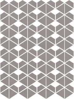 Living Ceramics Cava Grey Mosaic. D. 22.8x27.1