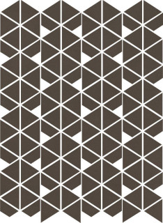 Living Ceramics Cava Brown Mosaic. E. 22.8x27.8