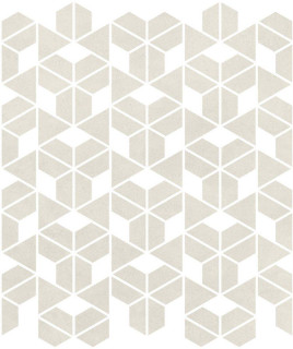 Living Ceramics Cava White Mosaic. A. 22.8x27.8