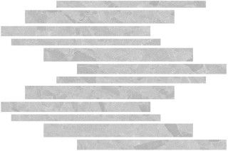 Living Ceramics Eme Mureto Mosaic Light Grey Soft 30x45