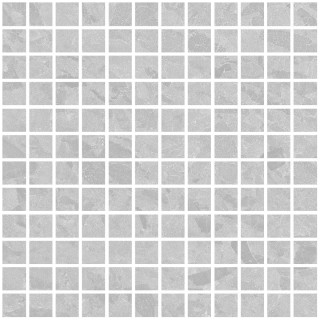 Living Ceramics Eme Mosaic 25 Light Grey Soft 30x30