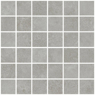 Living Ceramics Floss Mosaic 55 Silver Anti-Slip 30x30