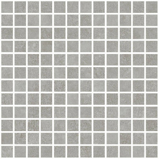 Living Ceramics Floss Mosaic 25 Silver Anti-Slip 30x30