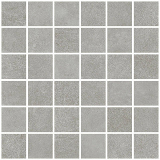 Living Ceramics Floss Mosaic 55 Silver Natural 30x30