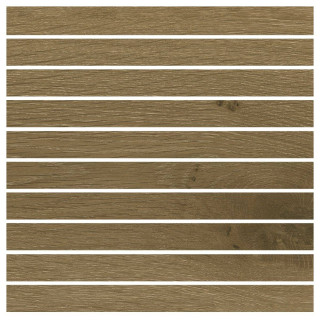 Living Ceramics Kora Walnut Mosaic 330 30x30