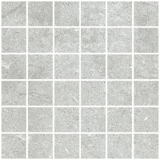 Living Ceramics Noon Mosaic 55 Grey Soft 30x30