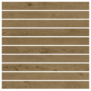 Living Ceramics Uno Walnut Mosaic 330 30x30H0.9