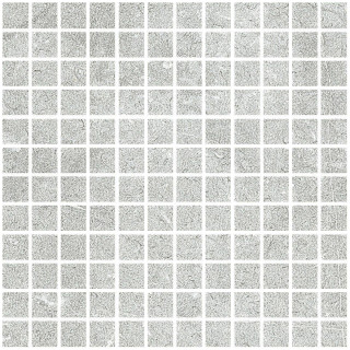 Living Ceramics Vonn Mosaic 25 Grey Soft 30x30H0.9