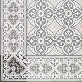 Mainzu Ángulo Normandy Black 20x20