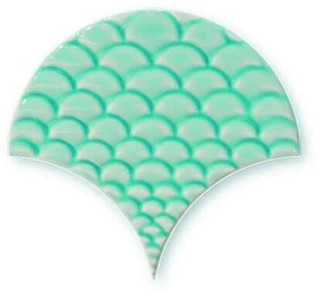 Maritima Escama Relieve Azul 14x16