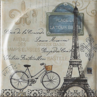 Mayolica Vintage Paris Moon 20x20