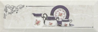Monopole Petra Decor Pranzo Silver C 10х30