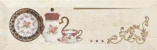 Monopole Petra Decor Pranzo Gold B 10х30