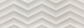 Museum Look White Chevron Nt R 33,3x100