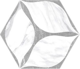 Oset Corola HEX Grey 20x24