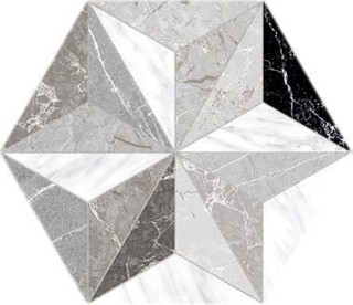 Oset Iris HEX Grey 20x24