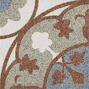 Pamesa Deco DC. FONTANA Rojo 22,3x22,3