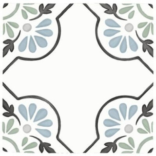 Peronda Tanger Blue Petals 12,3x12,3
