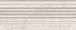 Porcelanosa Taranto Stripe Bianco 59.6x150H1.25