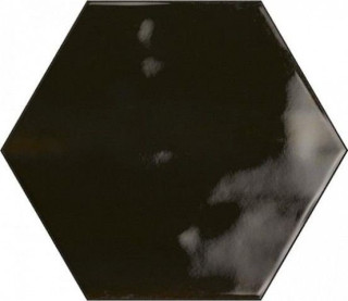 Ribesalbes Hope Hex Nero Graphito Glossy 15x17,3