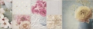 Rocersa Decorado Angie A Blanco 25х75