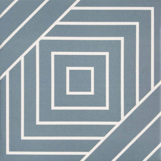 Smile Tile Tagia Blue Matt 20x20H0.9