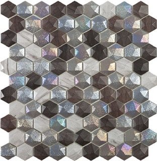 Vidrepur Elite Hex Forest Mix (на сетке) 31,7х30,7